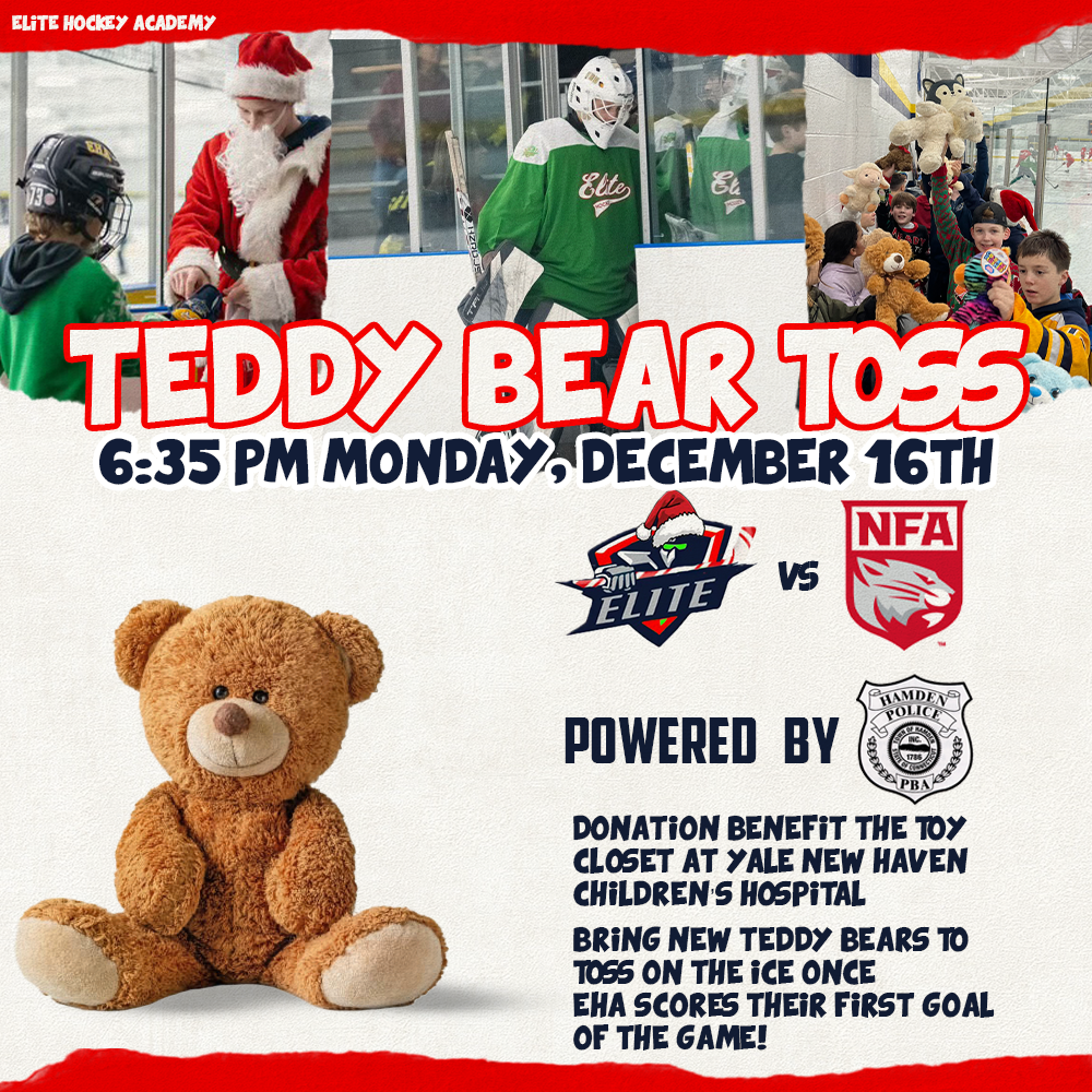 Elite Hockey Academy Annual Teddy Bear Toss featured image